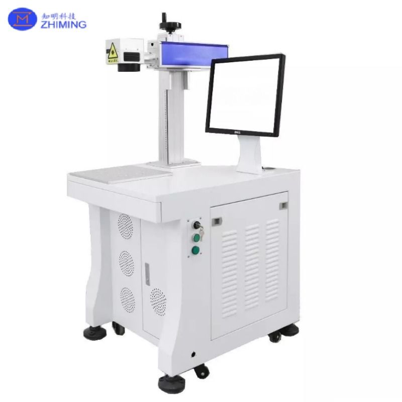 Máy khắc laser sợi nhỏ gọn Sửa sạch Bảo trì miễn phí đánh dấu cho xưởng Doanh nghiệp nhỏ