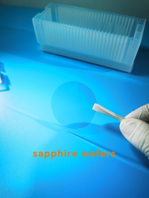 Giá tốt Dia50.8mm Sapphire Substrate / Sapphire Windows / Sapphire Optical Lenses DSP SSP trực tuyến