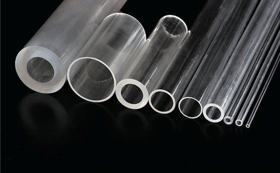 Quang học đánh bóng ống thủy tinh Sapphire ống xi lanh ống / thanh nhiệt độ cao