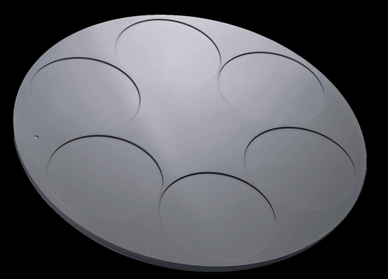 Giá tốt Khay than chì tráng SiC 6 inch Silicon carbide Tấm than chì chịu nhiệt độ cao trực tuyến
