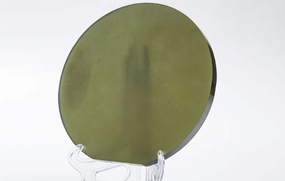 Đơn tinh thể SiC Silicon carbide wafer Chất nền giả Lớp Dia153mm 156mm 159mm