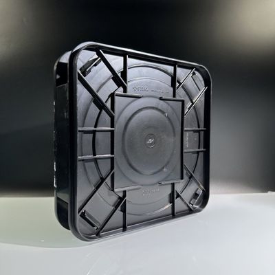 4inch 6inch 8inch Polypropylene Multi wafer Box Silicon Carrier Container Box Màu tối
