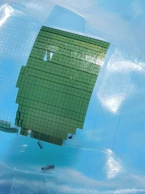 Square SiC Windows Silicon Carbide Chất nền Ống kính SiC 1x1x0,5mmt