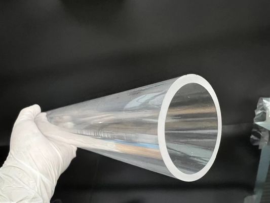 Độ cứng cao ống saphir ống chống trầy xước hình dạng ống minh bạch độ cứng cao