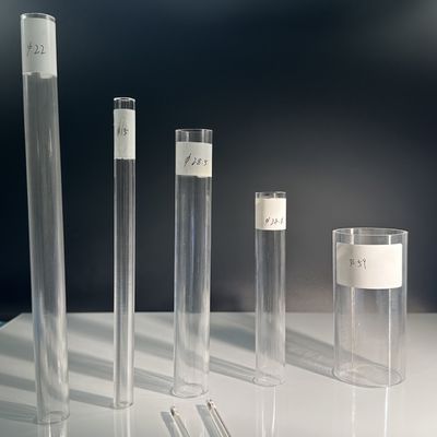 99.995% Al2O3 ống Sapphire trong suốt với độ mờ cao