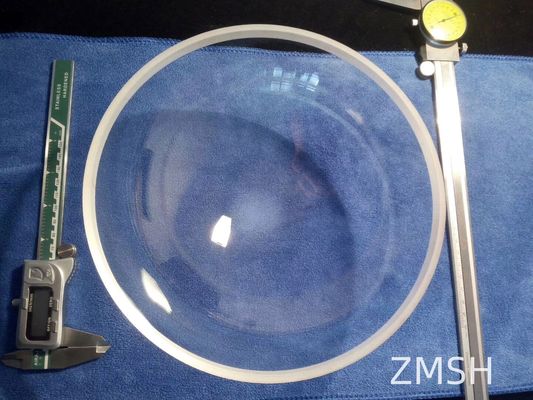 Giá tốt Thạch tinh đơn Al2O3 Sapphire Dome Tấn công Kháng UV Sapphire Hemisphere Windows trực tuyến