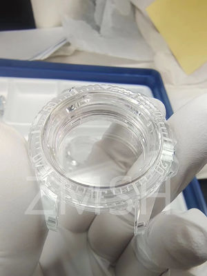Xanh minh bạch / Xanh / Xanh Tròn hình vuông Vỏ đồng hồ Sapphire Độ bền Kháng nước Kháng sốc