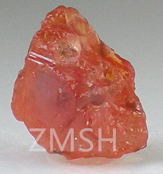 Giá tốt Peach Orange Paparacha Phòng thí nghiệm làm Sapphire đá quý thô Để trang trí vòng cổ nhẫn tai trực tuyến