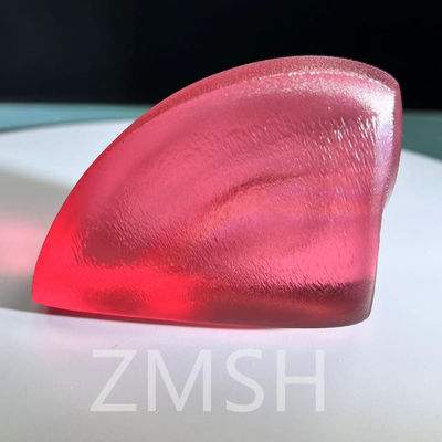 Paparacha sapphire đá quý thô làm trong phòng thí nghiệm màu cam màu hồng sapphire đá quý độ cứng Mohs 9