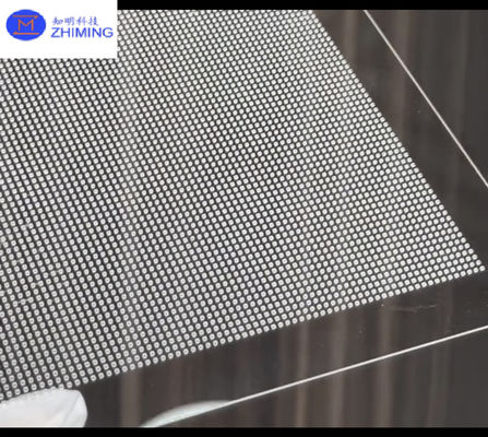 Thông qua đường kính (TGV) cho JGS1 JGS2 thủy tinh corning sapphire cho Sensor Manufacturing and Packaging