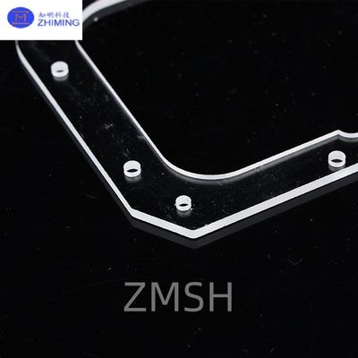 Giá tốt UV / IR Grade Quartz thông qua các tấm lỗ Custom cắt nhiệt độ cao hóa học trực tuyến
