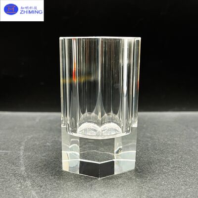 Giá tốt Ly rượu hình lục giác đá sapphire hàng thủ công cao cấp cho quán bar Trực tuyến