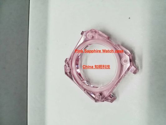 Giá tốt Vỏ đồng hồ pha lê sapphire hồng bề mặt đánh bóng chống mài mòn trầy xước trực tuyến