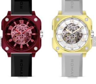 Giá tốt Red Sapphire Sapphire Glass Glass, Đồng hồ Sapphire tùy chỉnh Crystal trong suốt trực tuyến