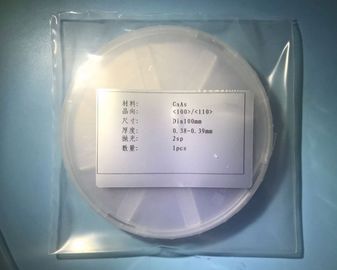 Giá tốt 2INCH 3INCH 4Inch Không tráng men Gali Arsenide Wafer Bán cách điện GaAs Chất nền cho đèn LED trực tuyến