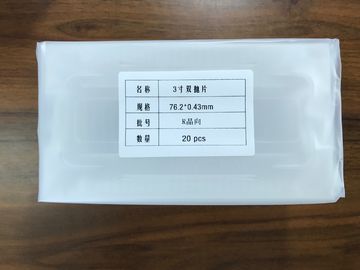 Giá tốt 2 3 4 inch Sapphire cho độ dày quang học 400um Dsp Zero Degree trực tuyến