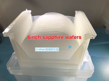 Giá tốt Sapphire 150mm 6 inch Chất nền Al2O3 DSP Ssp 1.0mmt cho Led PSS Tùy chỉnh trực tuyến