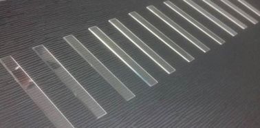 Giá tốt Al2O3 Single Crystal Custom Sapphire Glass Dao cạo y tế 38x4.5x0.3mmt trực tuyến