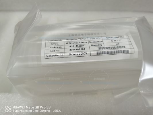 Giá tốt 430um Quang học trục C lớp nền Sapphire Wafer trực tuyến