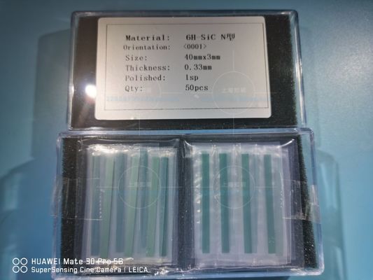 Giá tốt Chip carbon silicon hình vuông quang học 40x3mmt 6H-N Sic trực tuyến