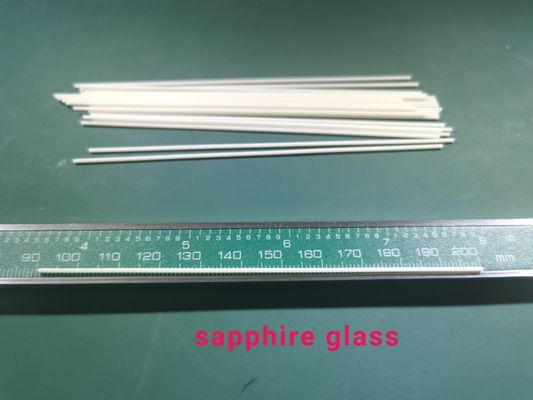 Giá tốt Siêu mỏng Dia1,0mm 0,6mm Al2o3 Gốm thủy tinh Sapphire Thanh thanh bề mặt trực tuyến