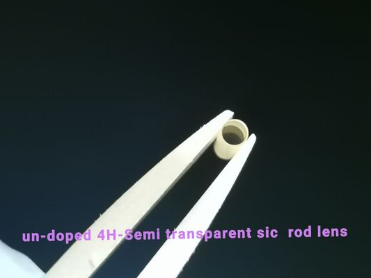Giá tốt Ống kính thanh pha lê đơn bán nguyệt 4h không bị che phủ được đánh bóng có độ tinh khiết cao trực tuyến