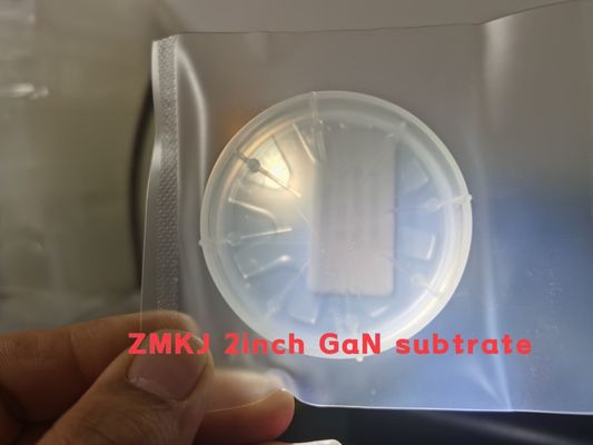 Giá tốt 4 inch nghiên cứu cấp 0.4mm Free Standing GaN Wafer cho chất bán dẫn trực tuyến