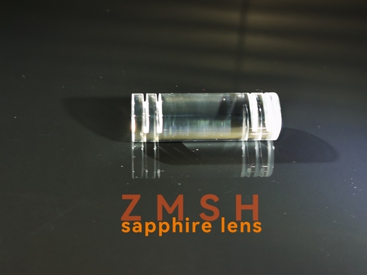 Giá tốt Thấu kính thanh pha lê Sapphire Al2O3 đơn tinh thể có rãnh trực tuyến