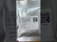 Chất nền bán dẫn đơn tinh thể InP dày 350 um 2 inch Prime