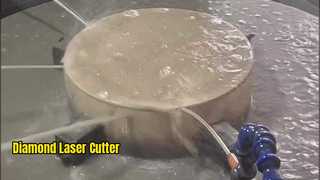 Laser xanh cắt kim cương một cách chính xác