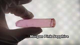 Pha lê sapphire hồng Morgan